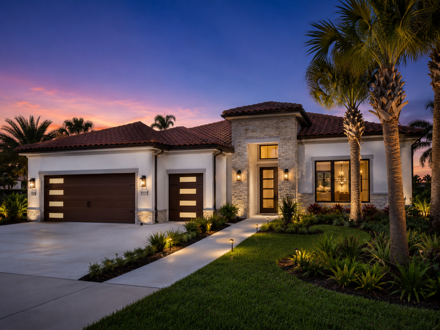 Coastal estate new construction