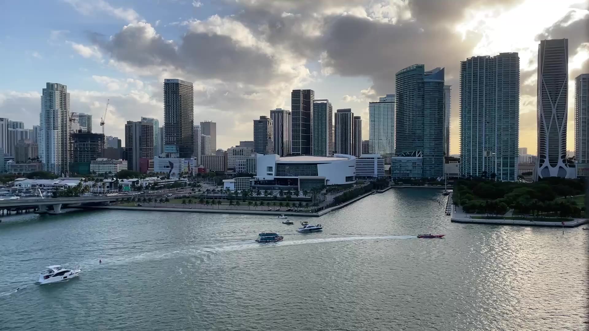 Miami skyline and international investment